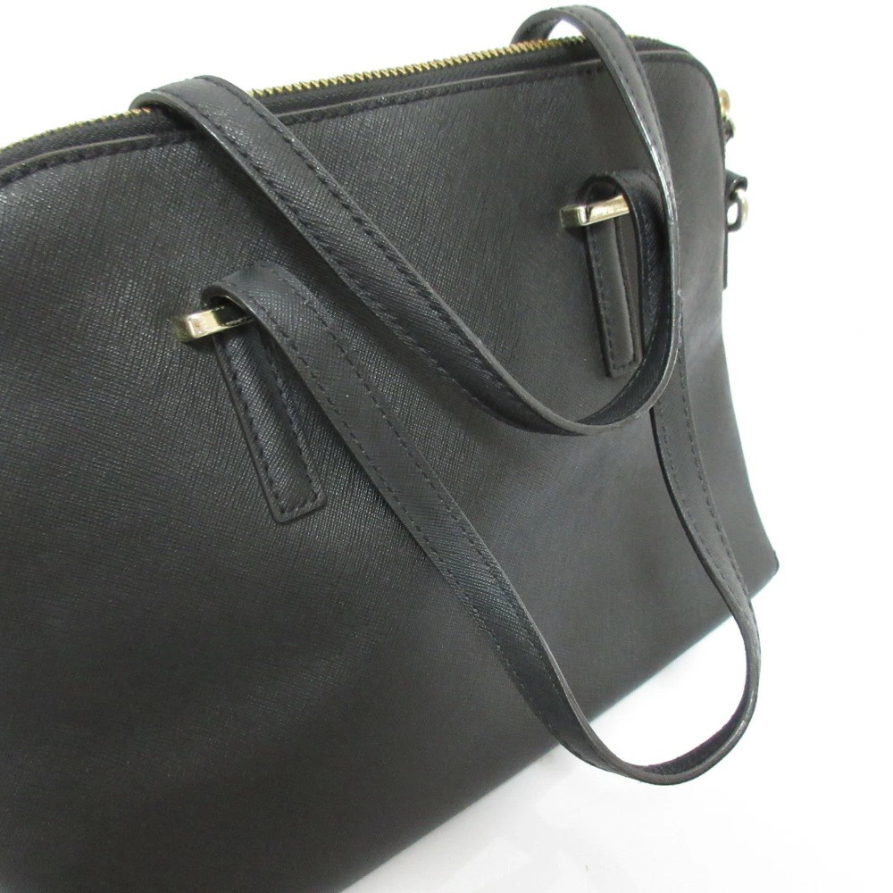 Used Good Condition Kate Spade Saffiano Leather 2WAY Shoulder Bag Black Ladies L