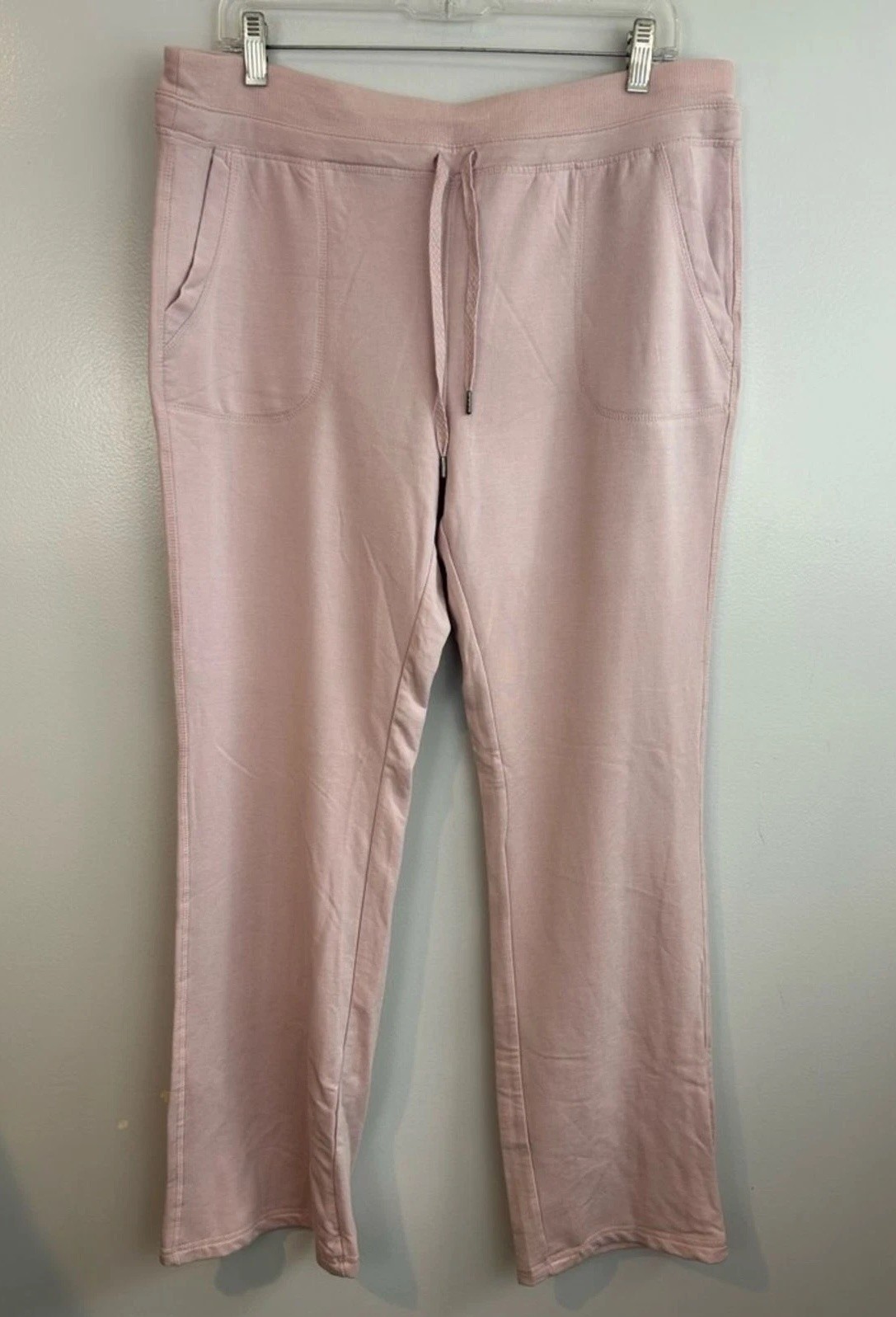NWT A Soft Modal Pant Baby Pink Casual Elastic Waist Pants Size XL