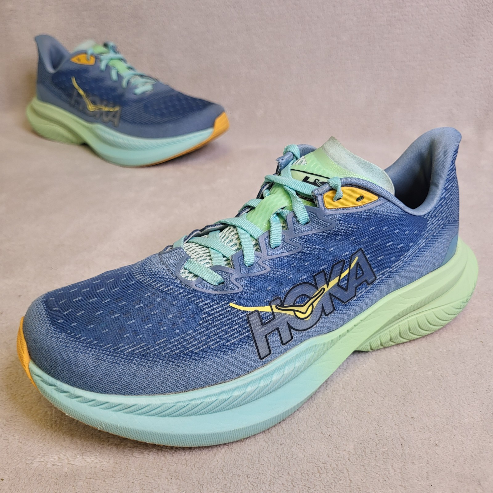 Hoka One One Mach 6 Running Shoes Size 10 Men’s Sneakers EU 44 UK 9.5