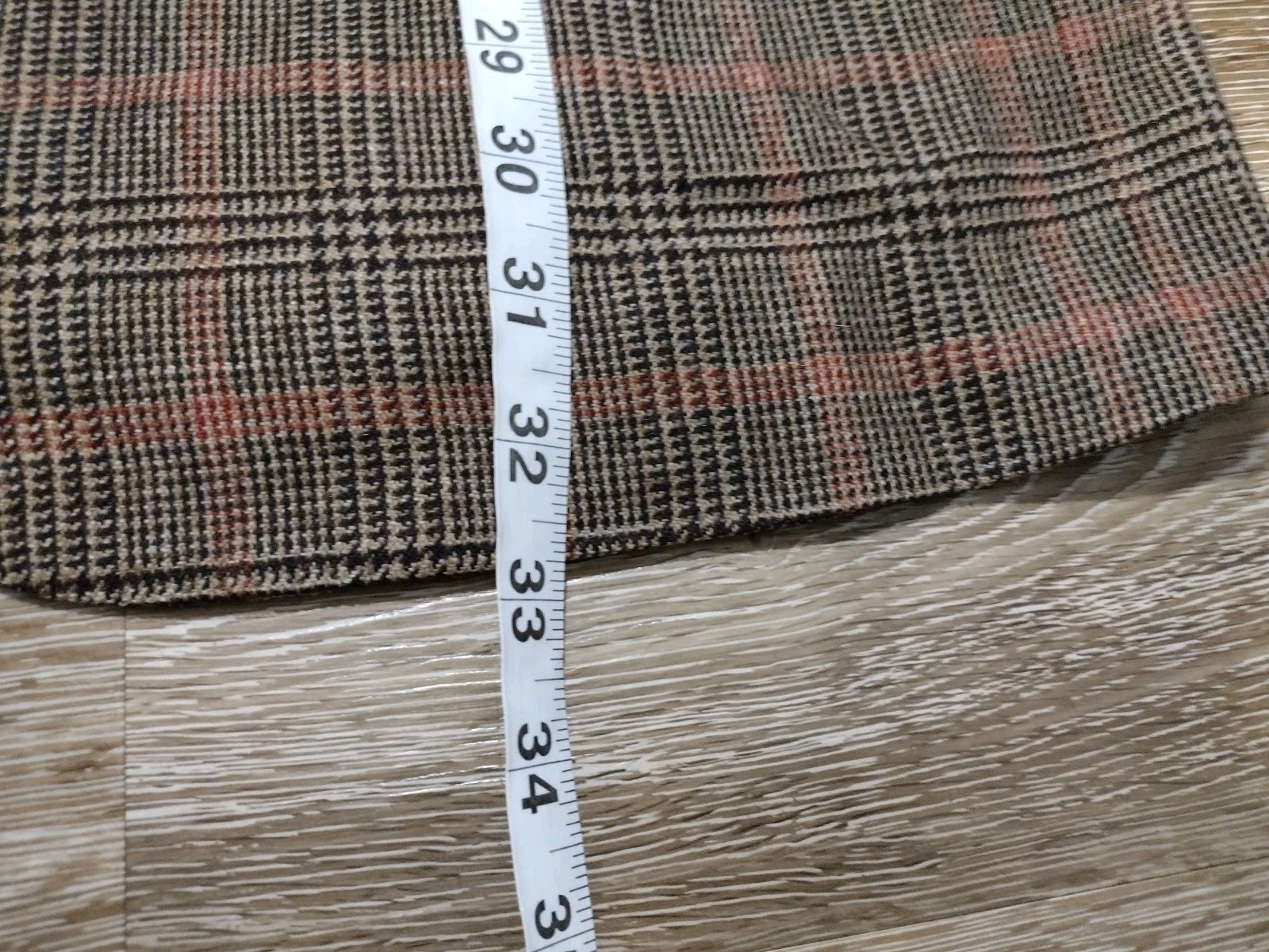 Corneliani Sport Coat 42R Brown Windowpane Check Wool Mohair Cashmere