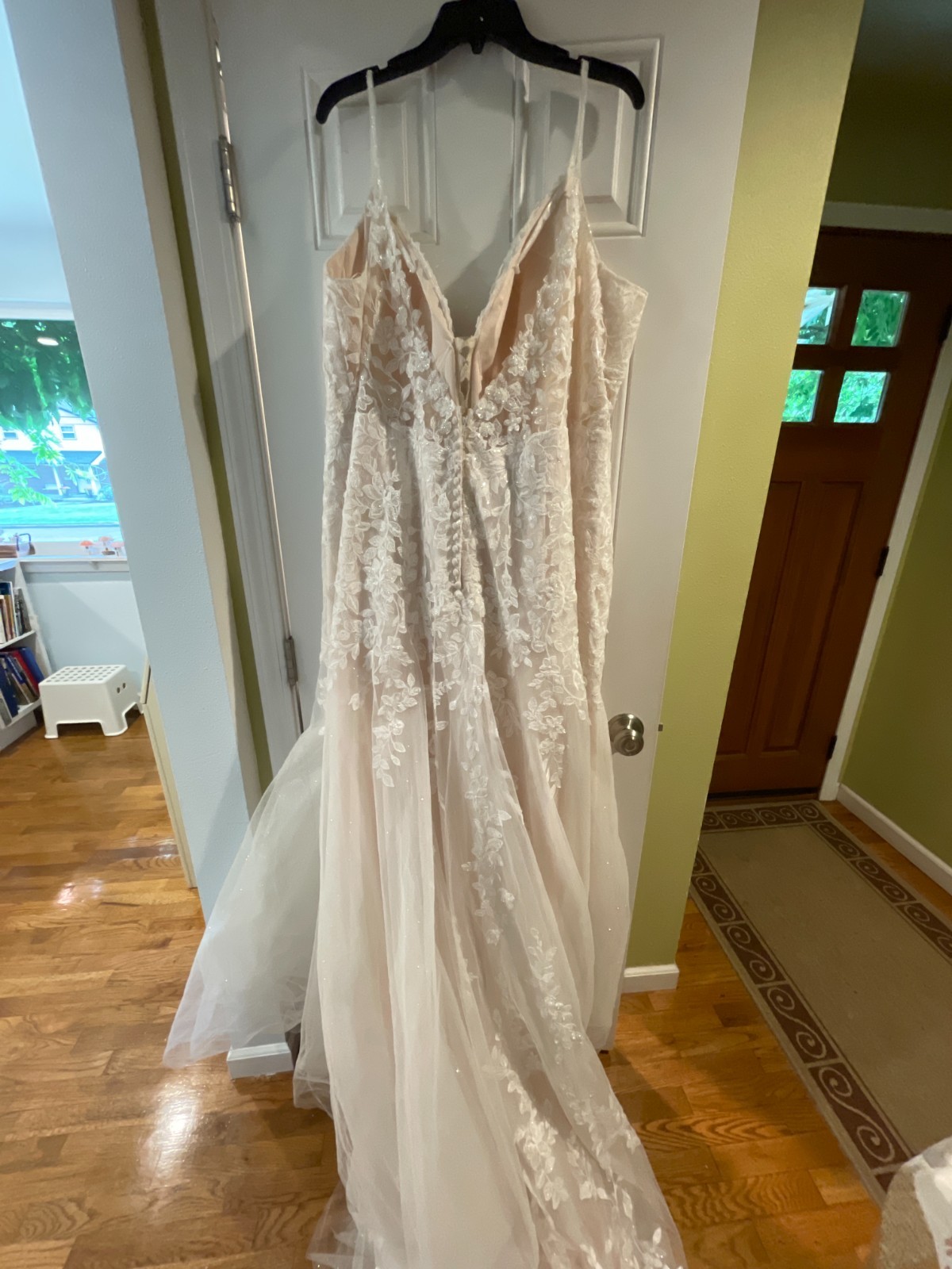 Size 28 Wedding Dress Floral Princess Gown Morilee