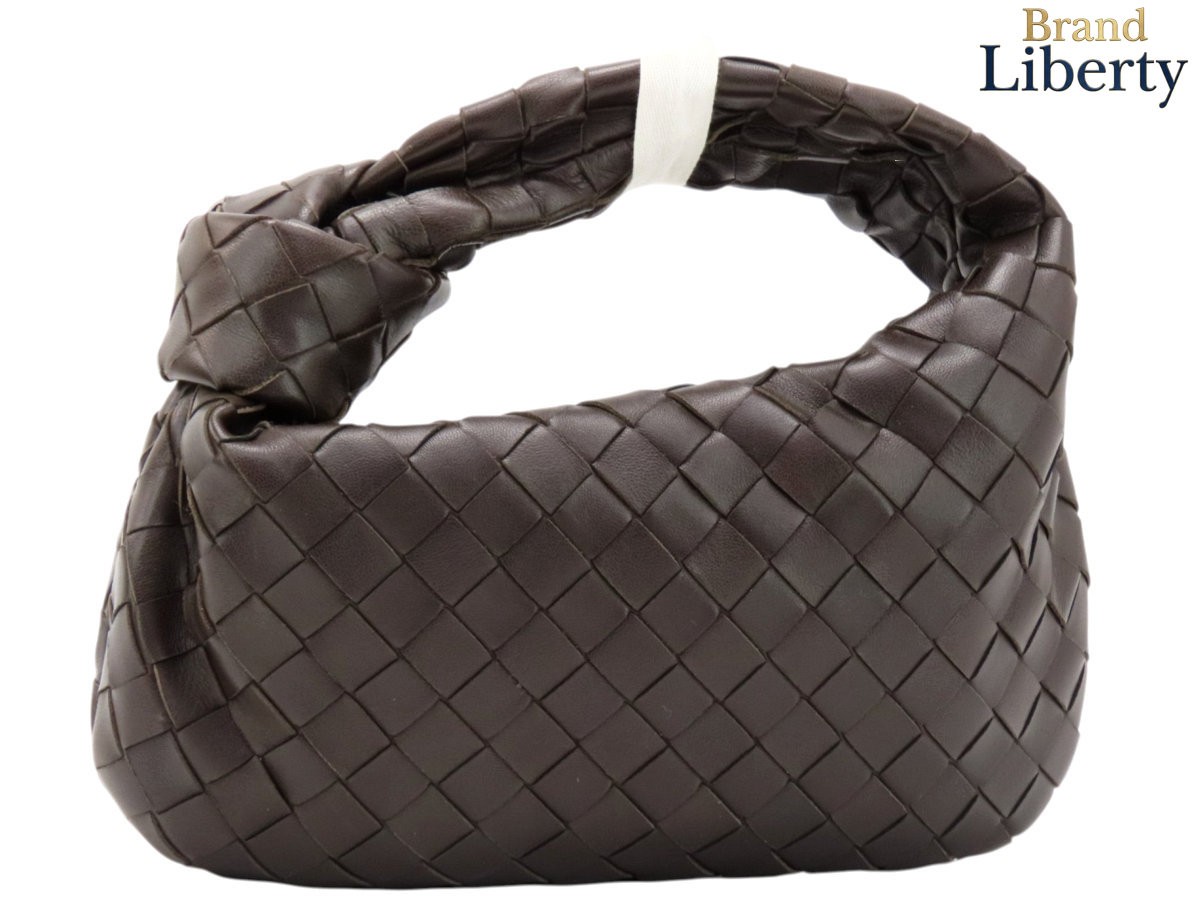 BOTTEGA VENETA Intrecciato Mini Jodie Nappa One-Shoulder Bag Hobo Handbag