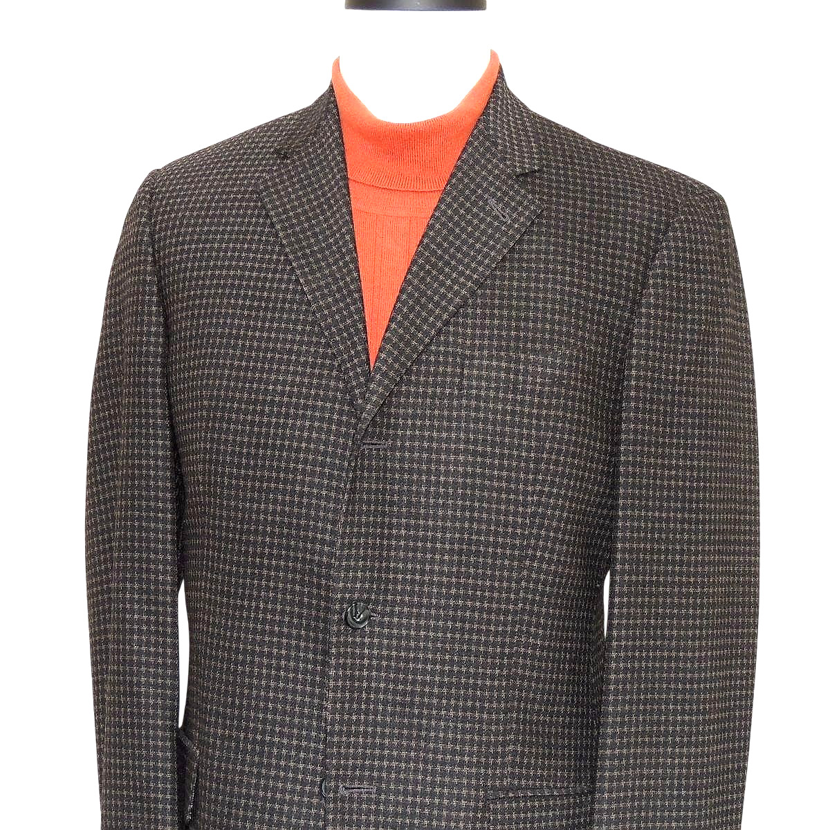 JOSEPH ABBOUD Size 40-R Three Buttons Ventless Wool Men’s Blazer Excellent Cond.