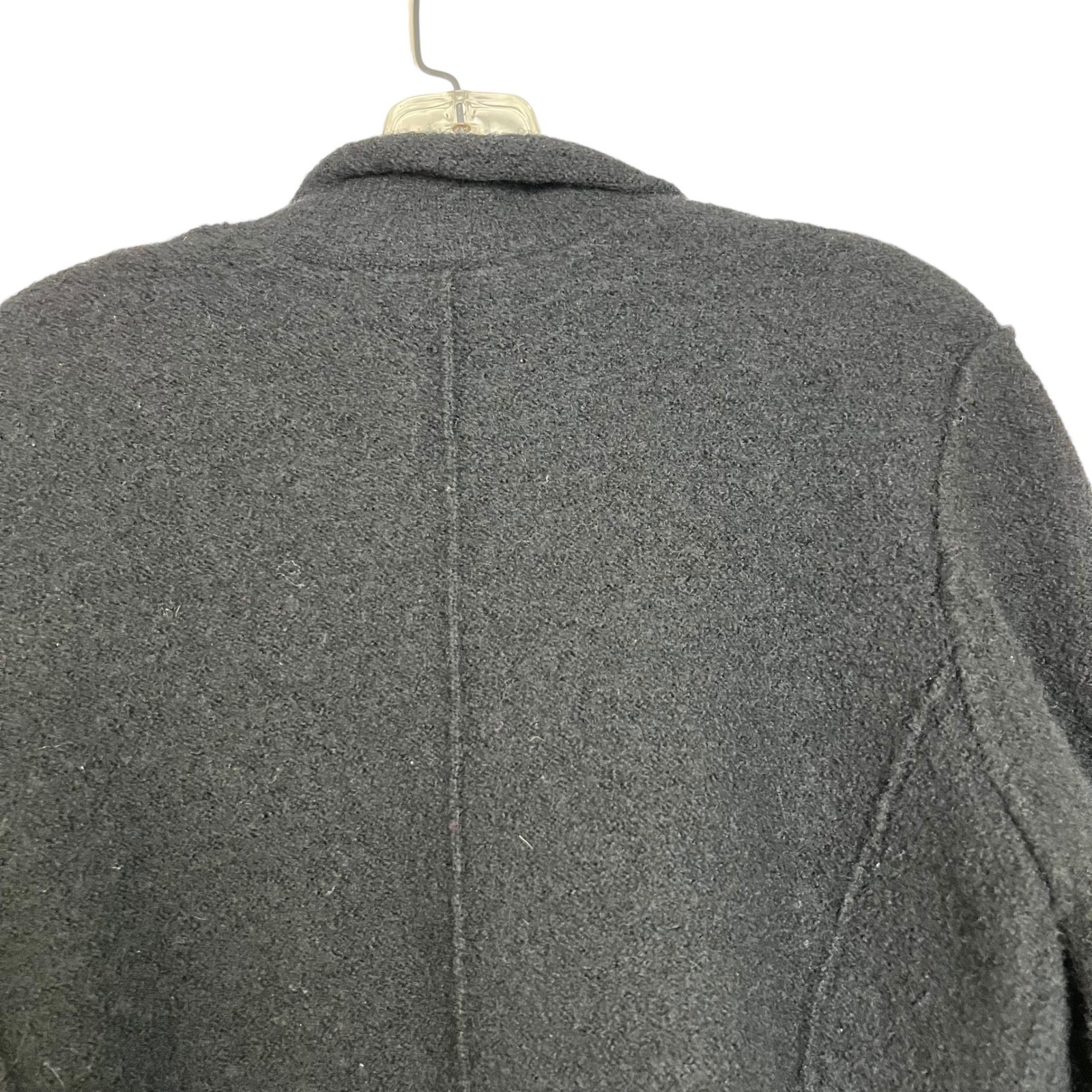 Studioworks Black Wool Blazer Jacket Small Button Front Pockets