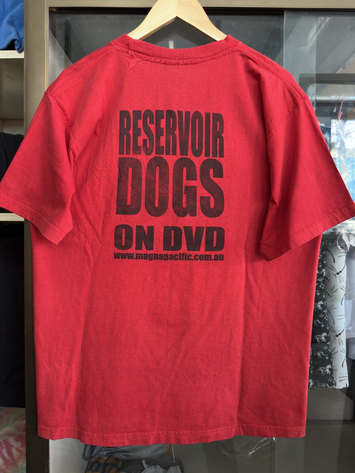 Reservoir Dogs Movie Quentin Tarantino Dvd Promo Vintage Shirt
