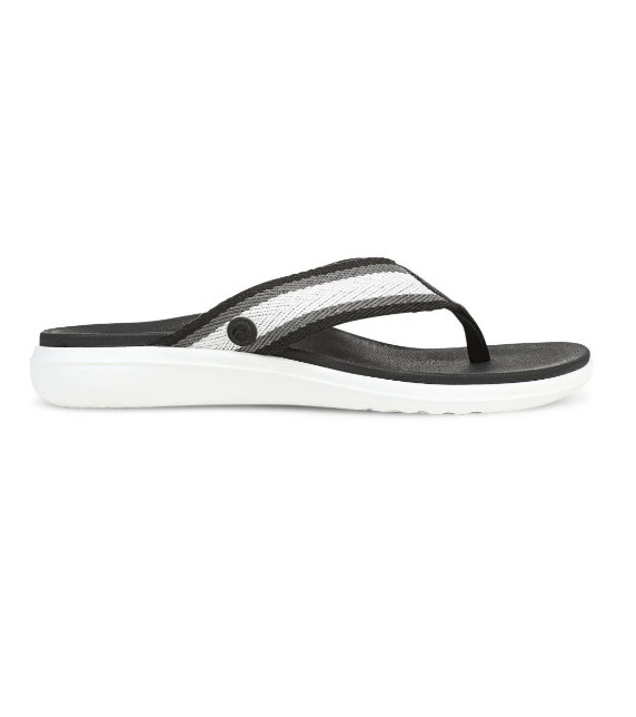 VIONIC Beach Indigo Toe Post Sandal, Black Multi
