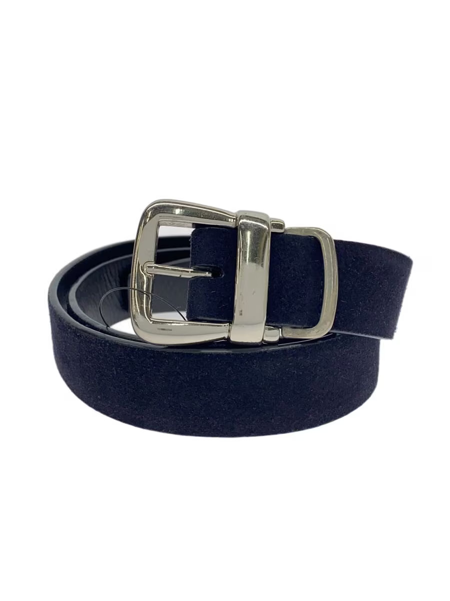 Other Brands Kallmeyer Leather Belt, NVY, Plain, Women’s