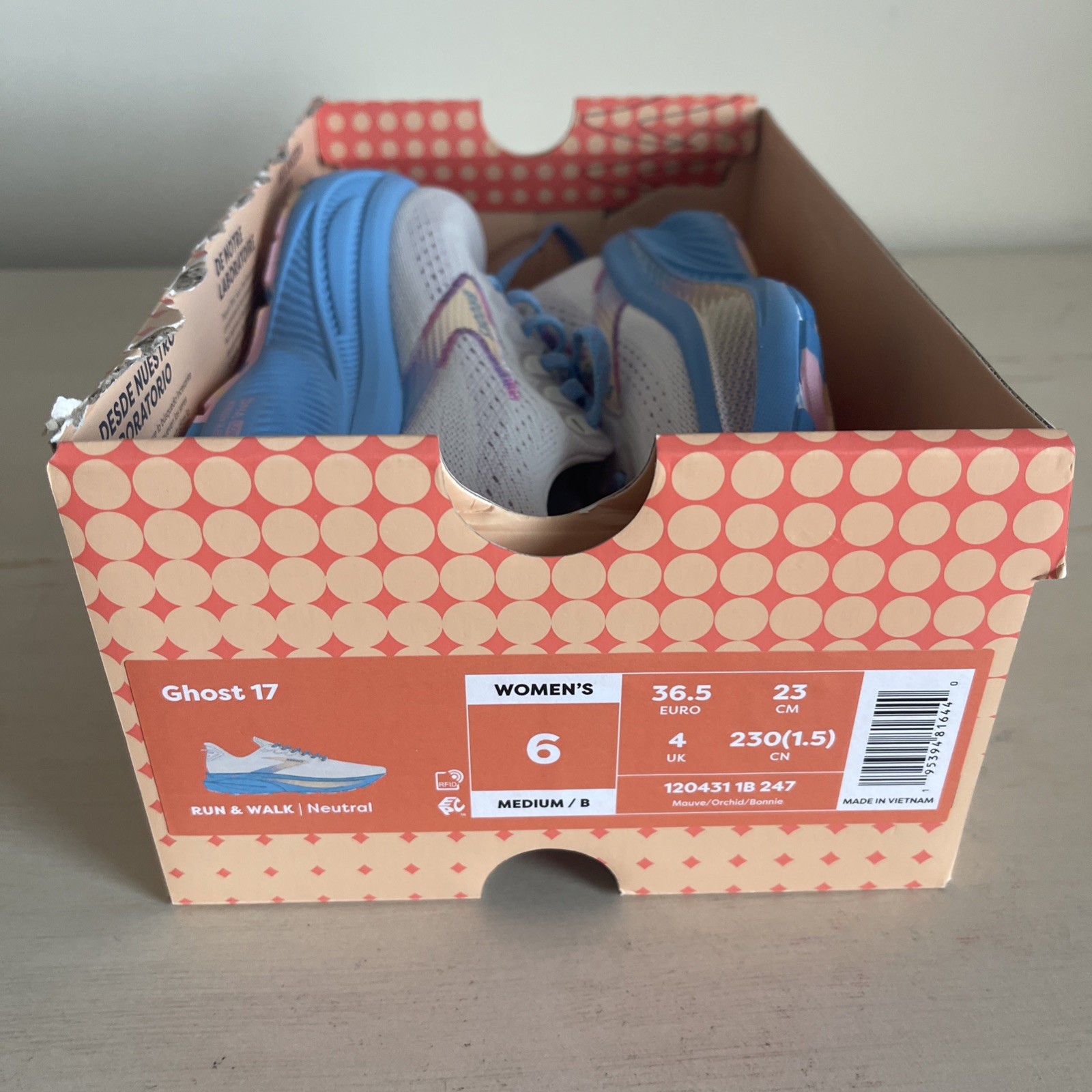 Brooks Women’s Ghost 17 Two Color Schemes to Pick From Each $95 Brand New!