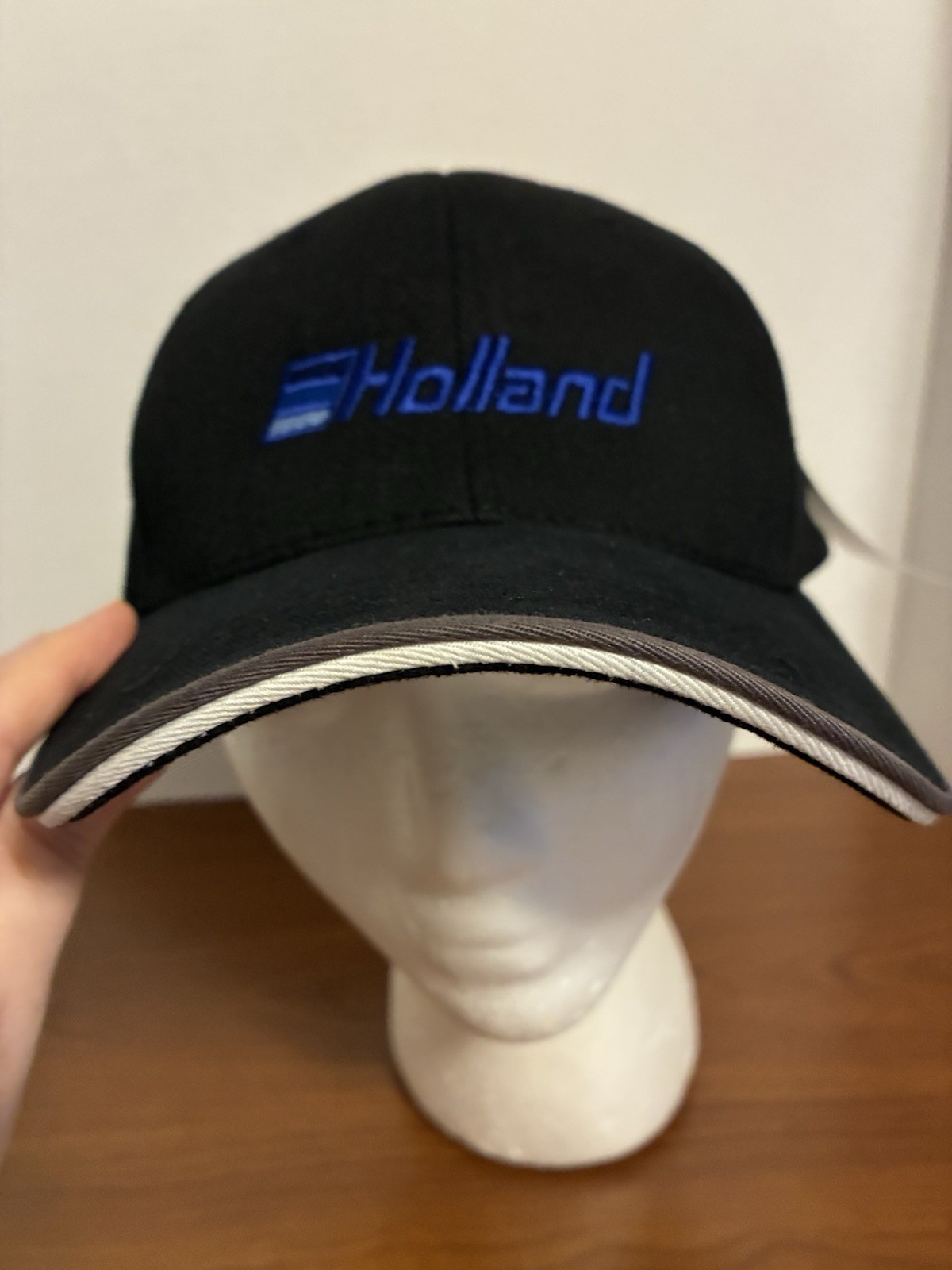 Holland Embroidered Logo Adjustable Strapback Hat/Cap NWT