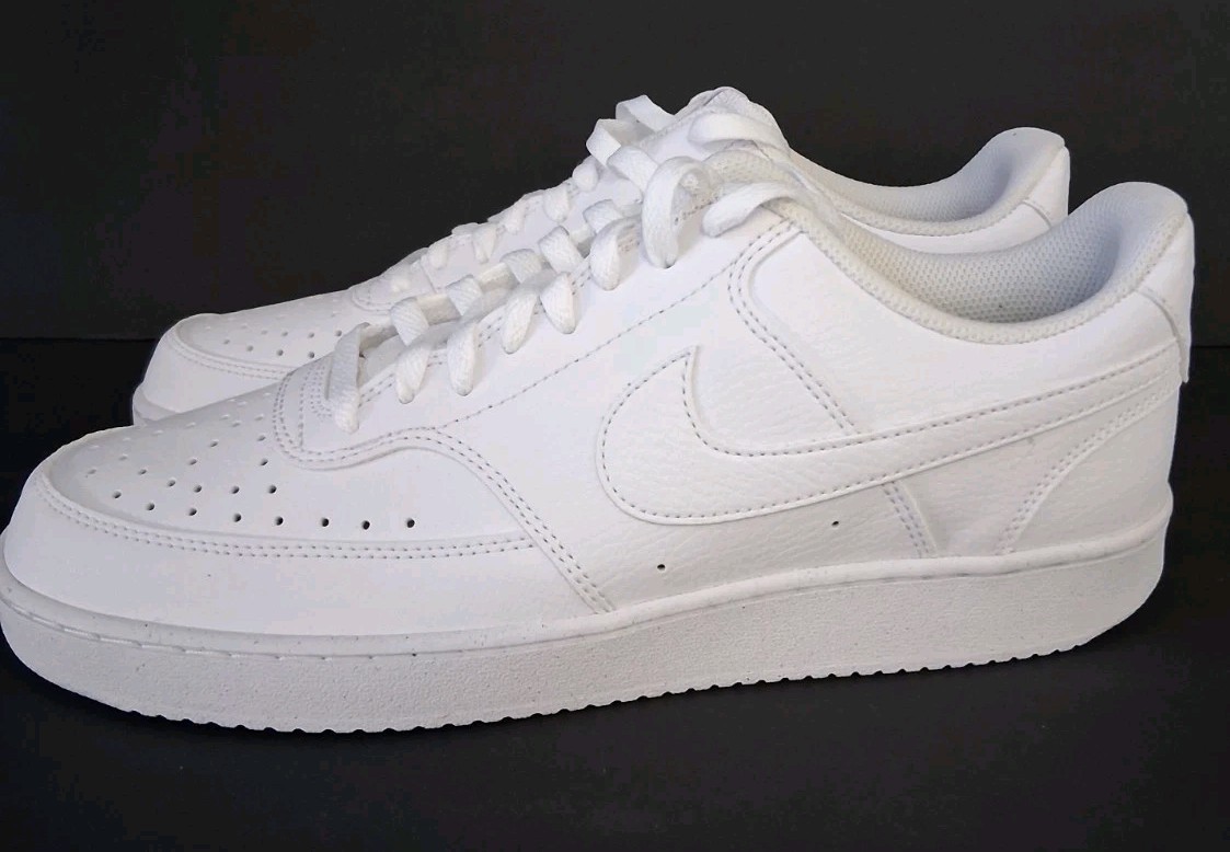 Nike Court Vision Low NN Sneakers White Men’s 10.5 / Women’s 12. DH2987 100
