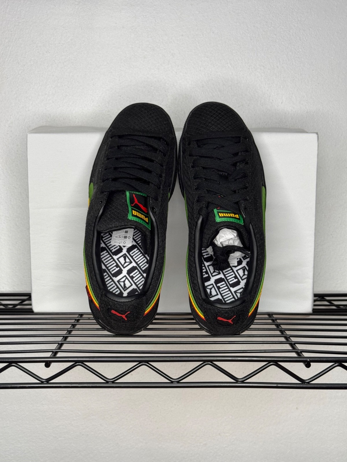 Men’s – Puma Suede Hemp ‘Rasta’