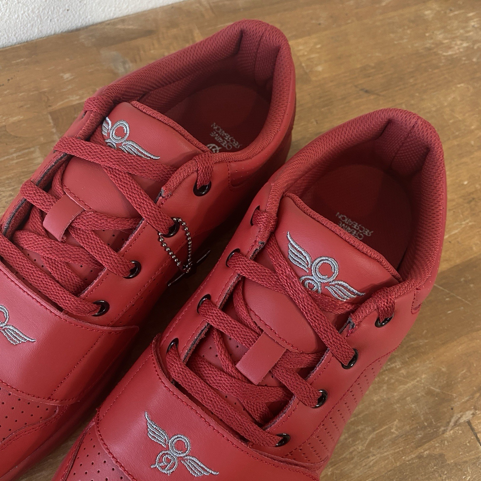 Creative Recreation Cesario Lo Red Leather Low Top Sneaker – Size 13