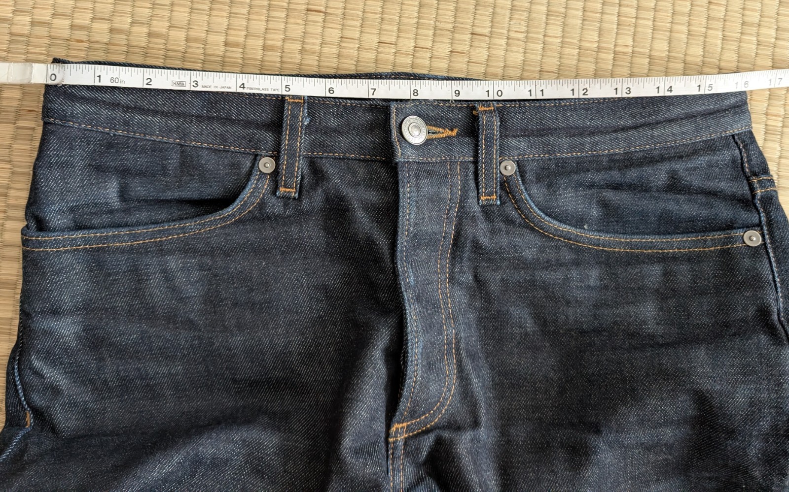 ASKET Raw Denim Regular Jeans Men’s Size 31 x 30 Made in Italy