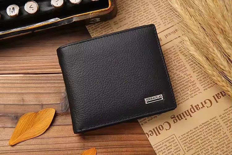 Men’s Leather Bifold Wallet RFID Blocking Slim Pocket Credit Card Holder/Cash