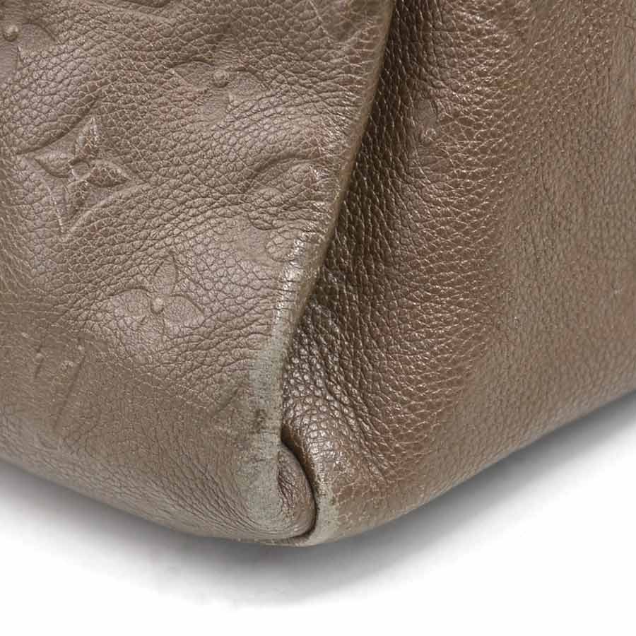 Auth LOUIS VUITTON Monogram Empreinte Artsy MM Shoulder Bag Brown M94171 e61661k