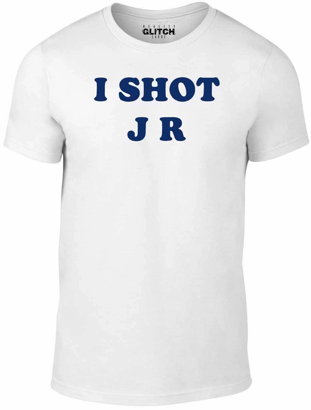 I shot JR t shirt – Funny t-shirt comic party retro replica tv