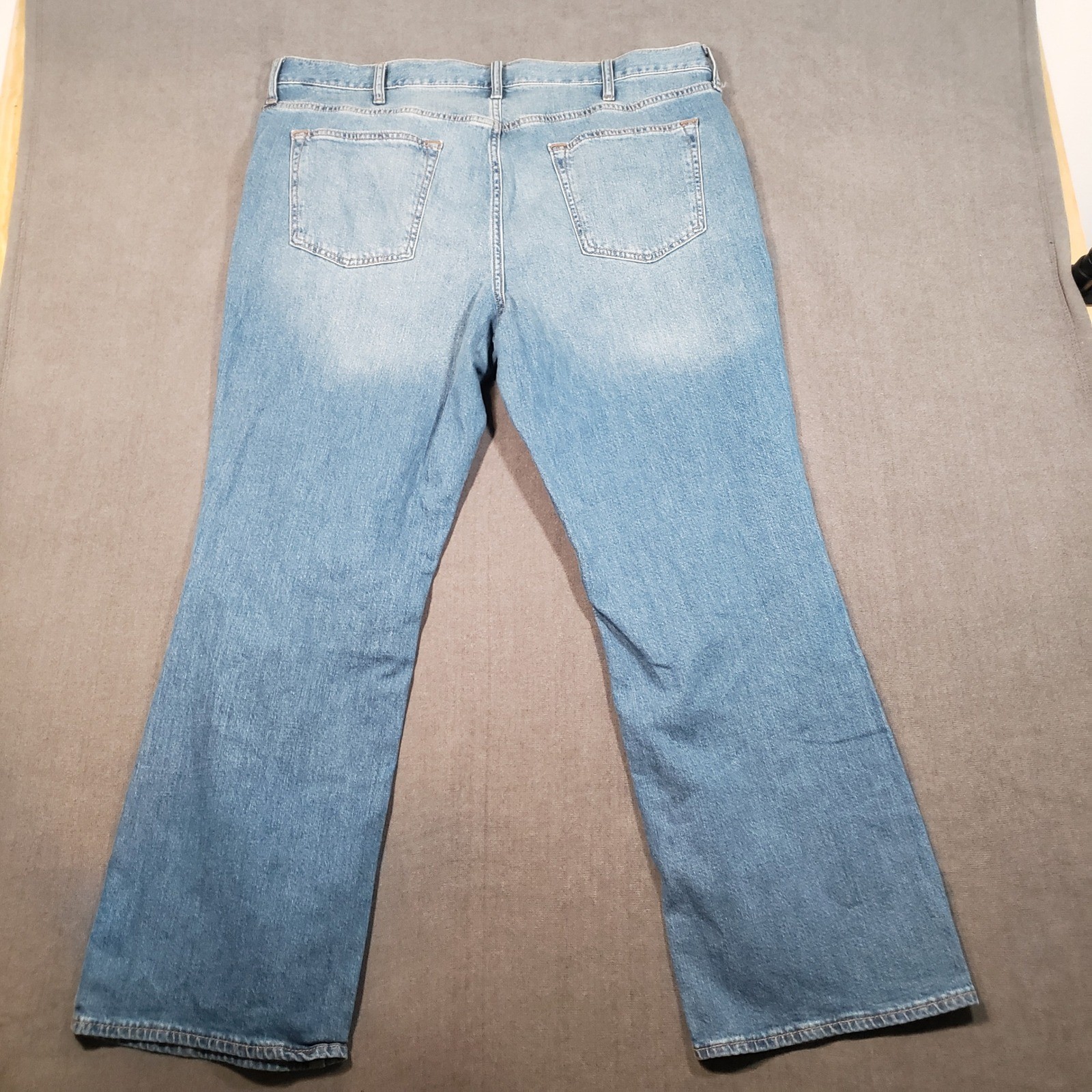 Old Navy Bootcut Jeans Mens 40×30 Light Wash Built-In Flex Denim