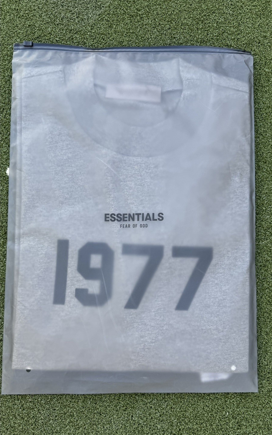 Essentials Fear of God Gray Logo Crewneck Fleece Sweatshirt Men’s Size M