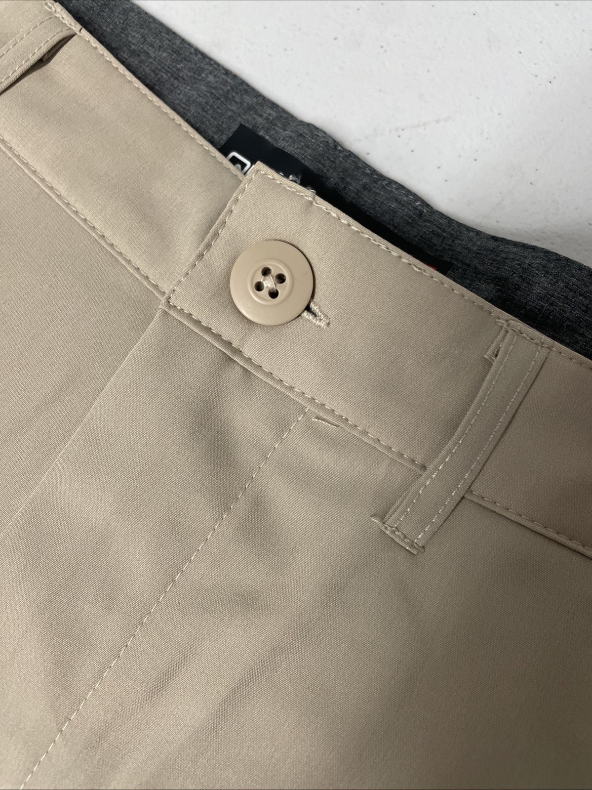 Quiksilver Men’s Regular Fit 9” Active Stretch Hybrid Shorts TAN 36 Wicking UV