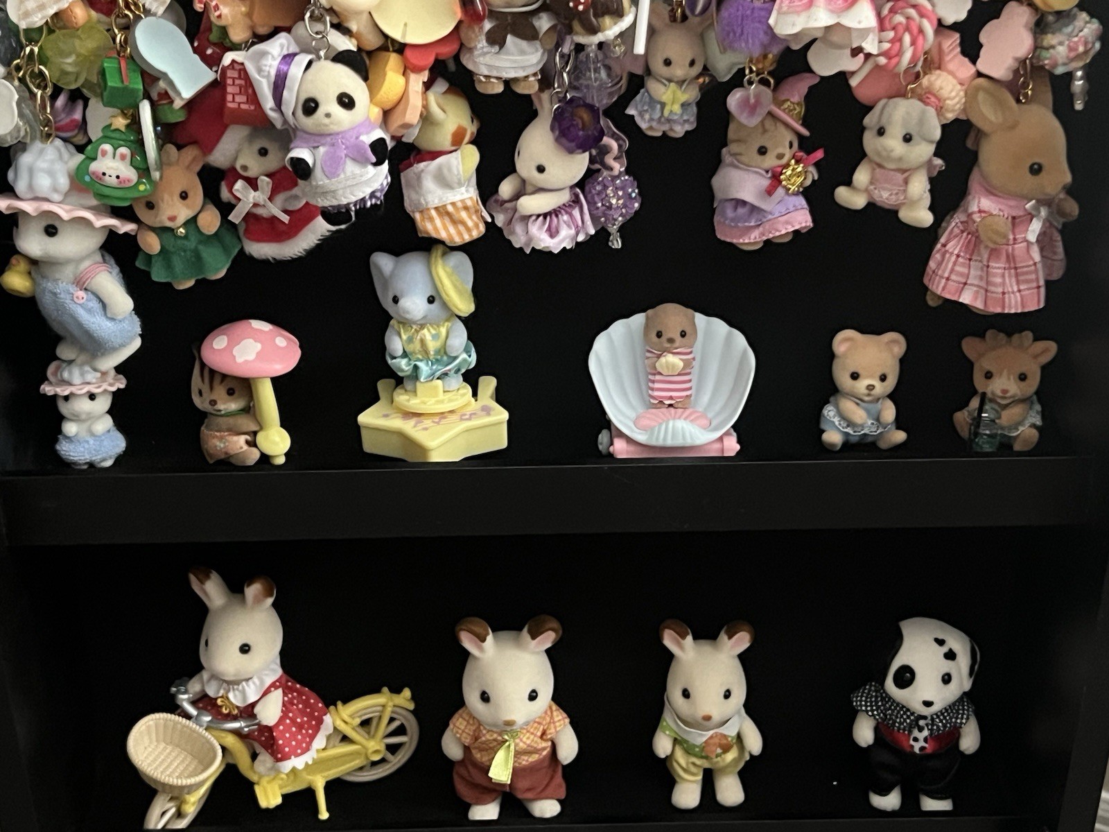 Custom Calico Critter Dreamer Bunny Keychain