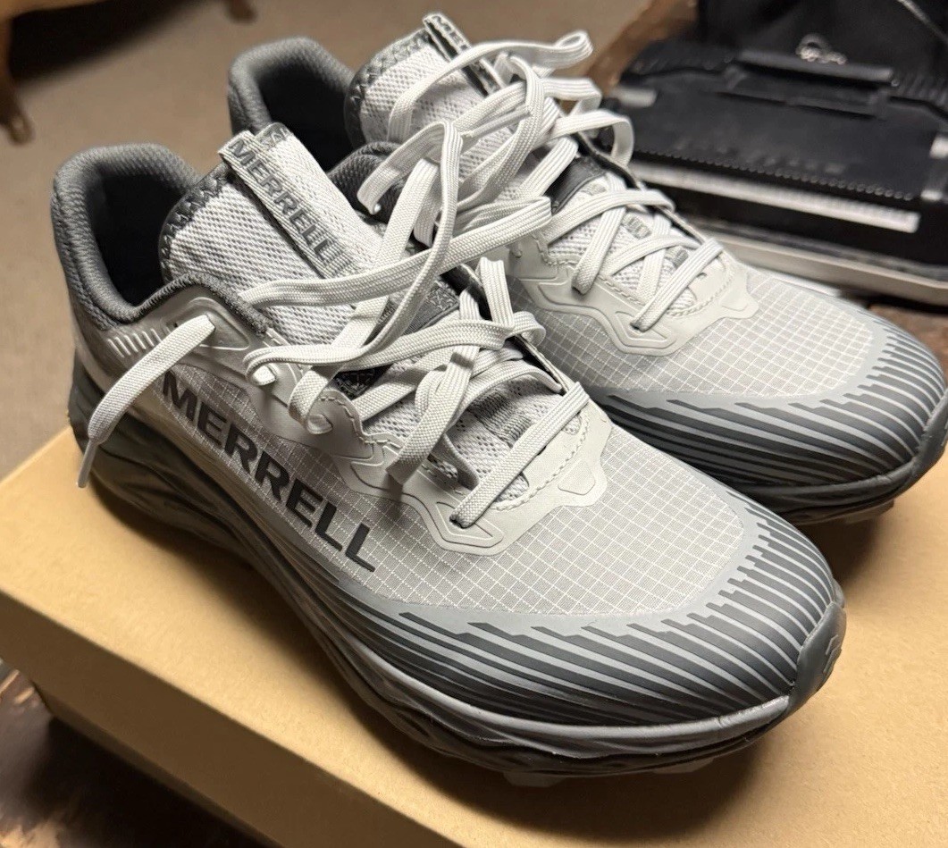 Merrell Agility Peak 6 GTX Men’s Gray Lace-Up Low Top Sneakers J00003274