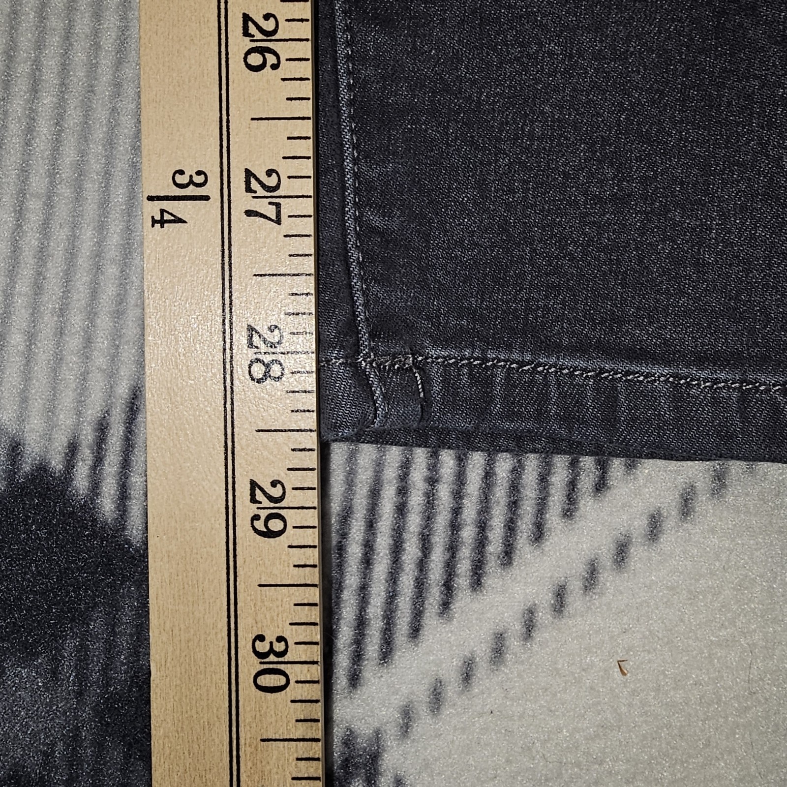 Democracy “Ab” Solution Grey Womens Straight Jeggings Jeans 22W