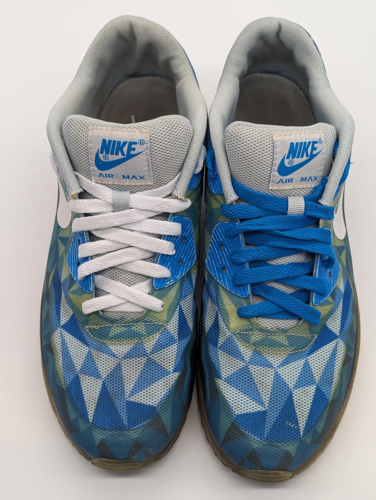 Nike Air Max 90 Ice Barely Blue White 631748-401 Mens Size 9.5 / Womens 11 2013