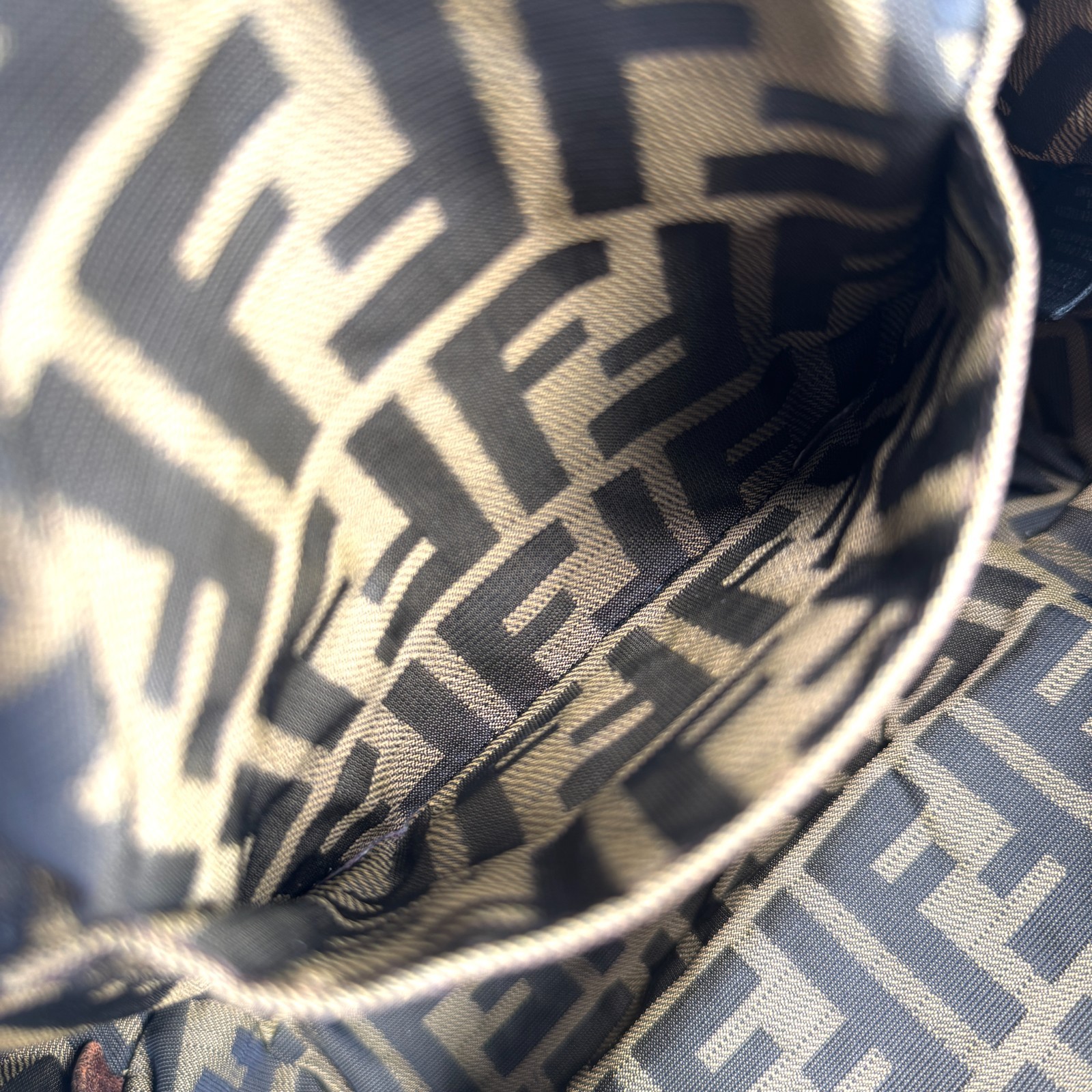 FENDI Spy Bag Zucca Authentic