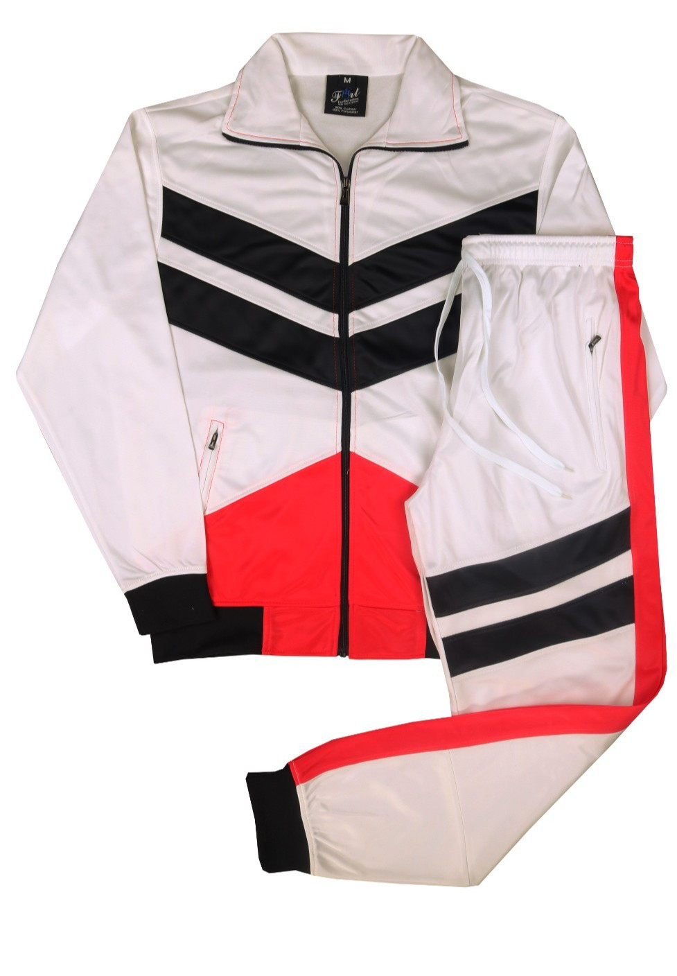 MEN 2TONE SPRING JOGGER TRACKSUIT GYM JOGGING ACTIVEWEAR S M L XL 2XL 3XL 4XL