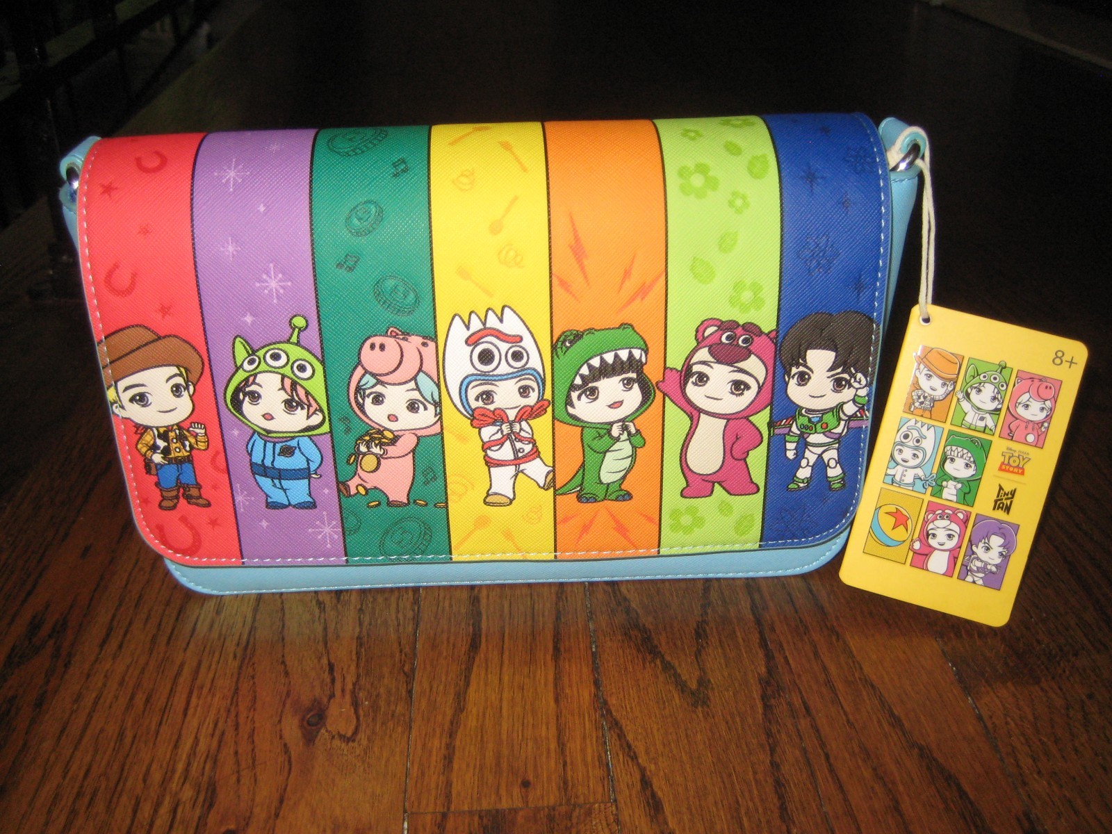 BTS Loungefly TinyTAN X Disney Pixar Toy Story Crossbody Bag New With Tags!
