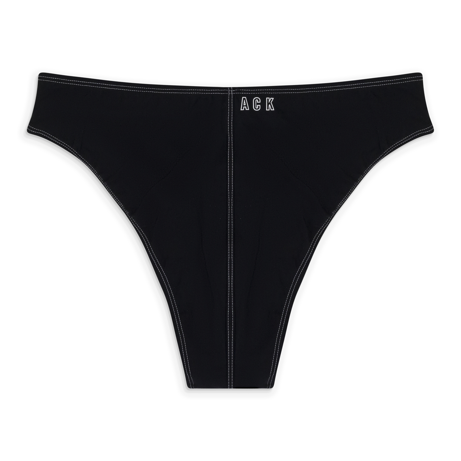 NWT ACK BLACK BLASIC AMORE HIGHWAISTED BIKINI SIZE XS $85
