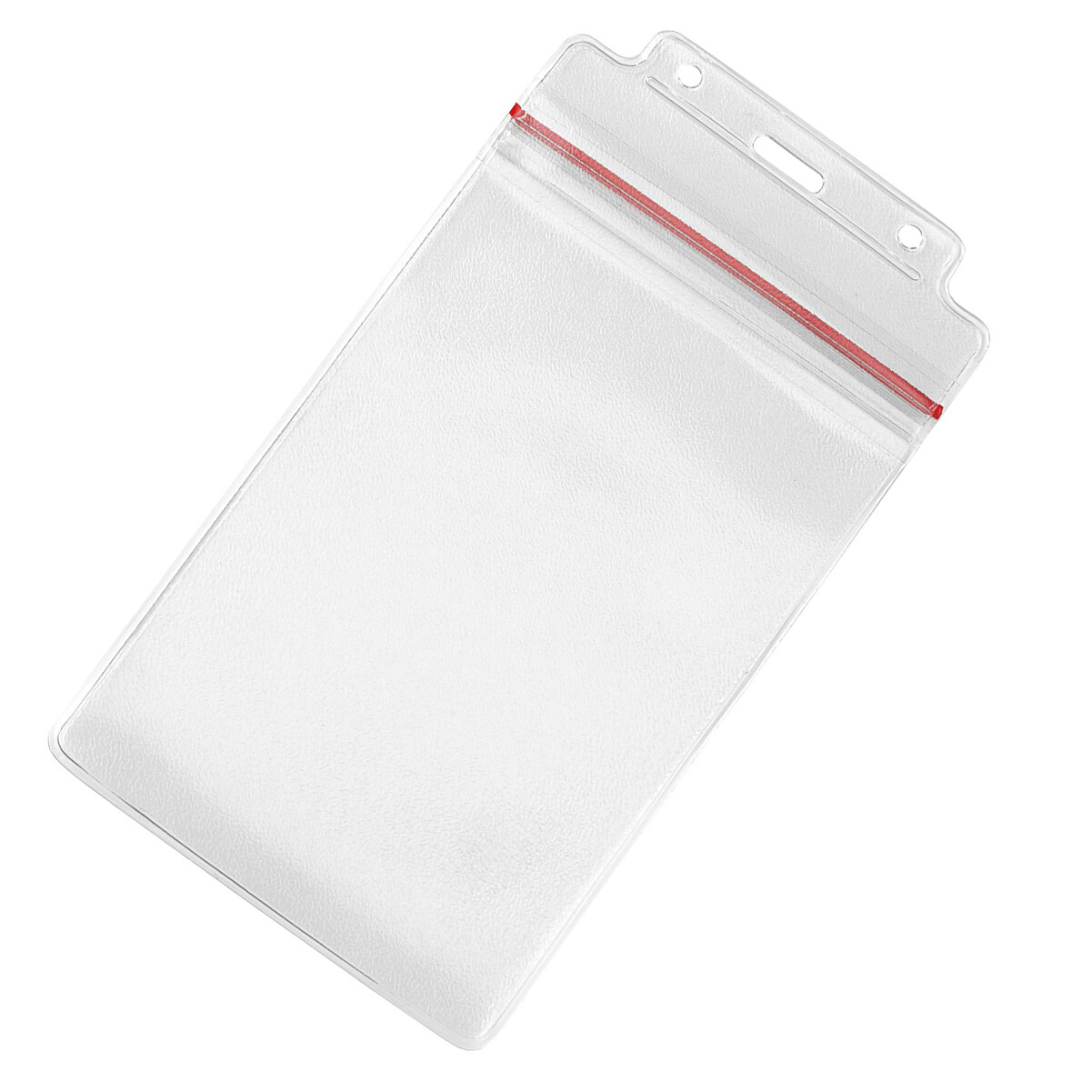 5 pcs – Extra Large 4X6 Badge & Passport ID Holder – Waterproof w Resealable Zip