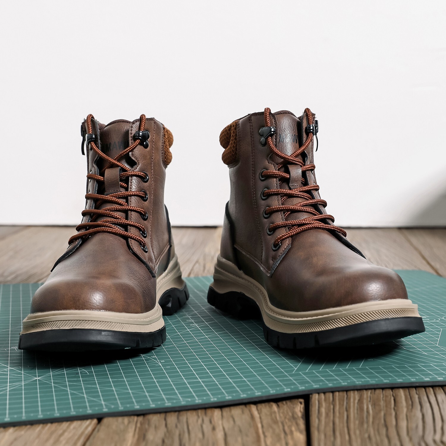 Waterproof Men’s Safety Work Boots Steel Toe Shoes Anti-Puncture work shoes