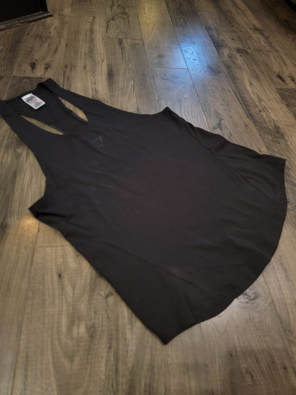Gymshark Men’s Bold Stringer Tank Top – Black Size Medium A1A5X Racerback Style