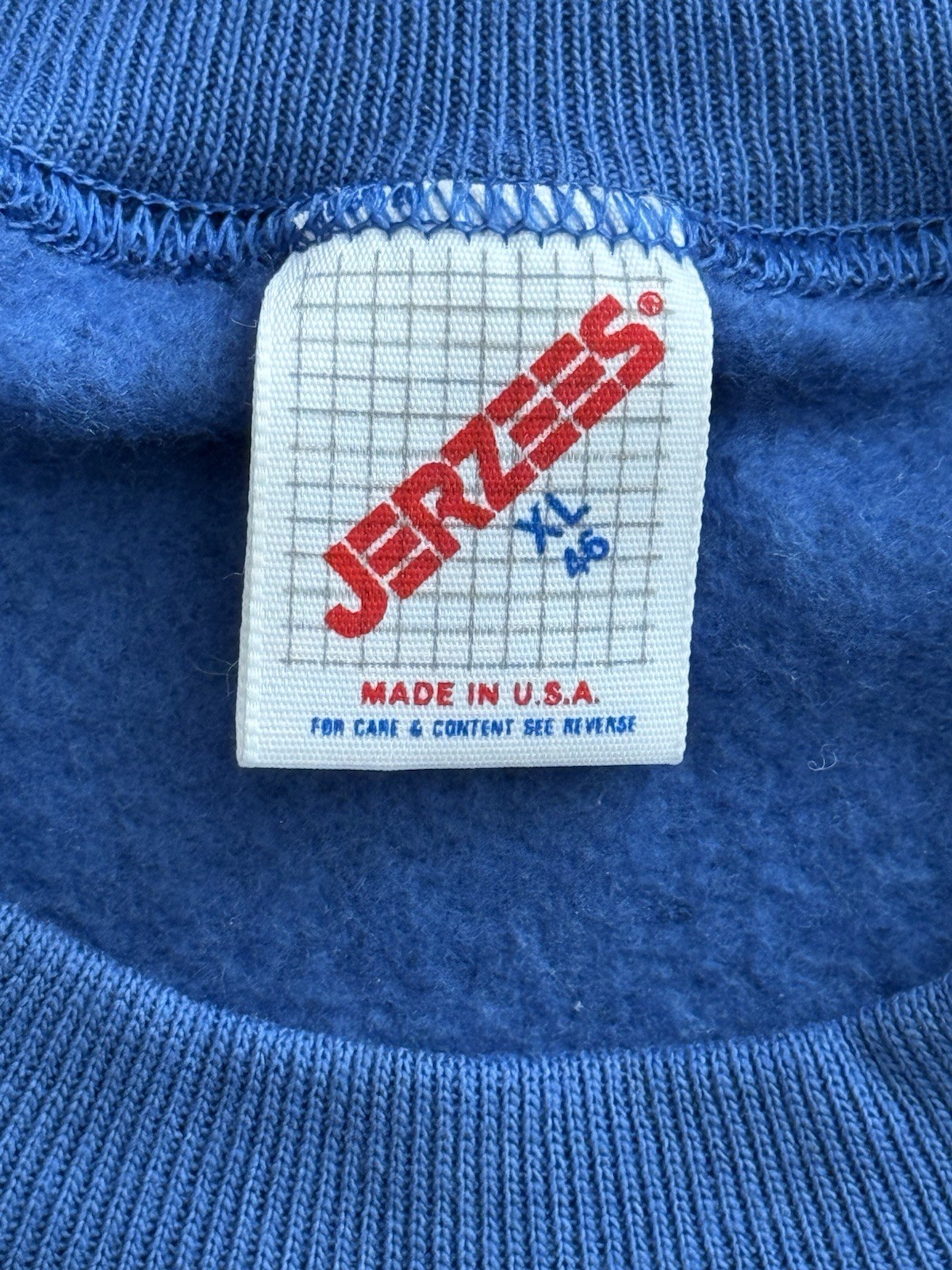 Vintage Jerzees USA Duck Scene Crewneck Dead Stock W/ Tags Painted Graphic NOS