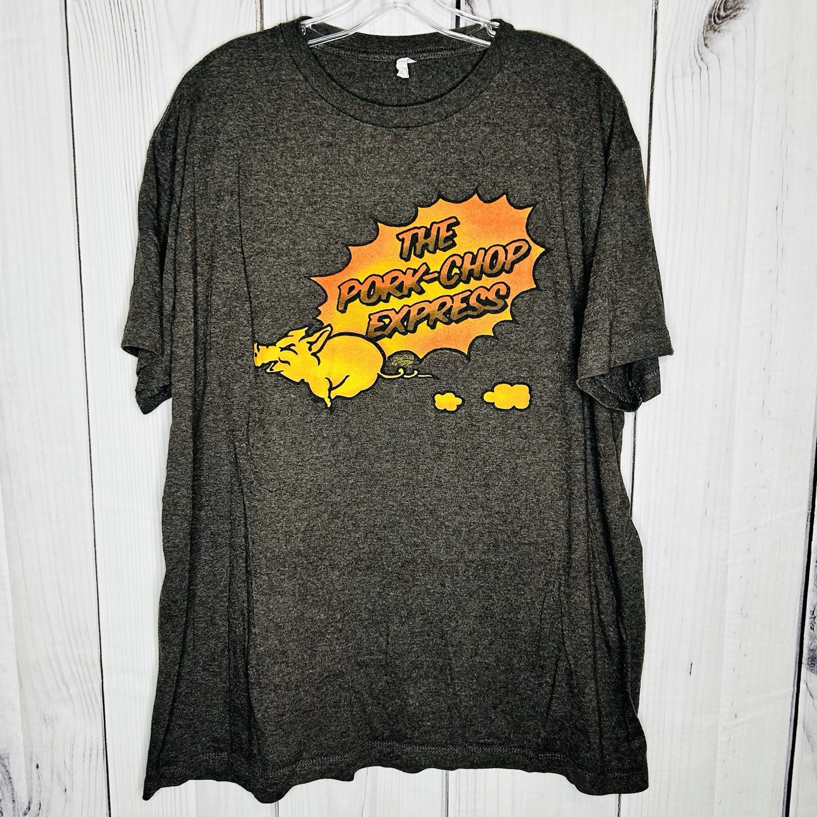 Pork Chop Express Shirt Sz XL Big Trouble in Little China John Carpenter Movie