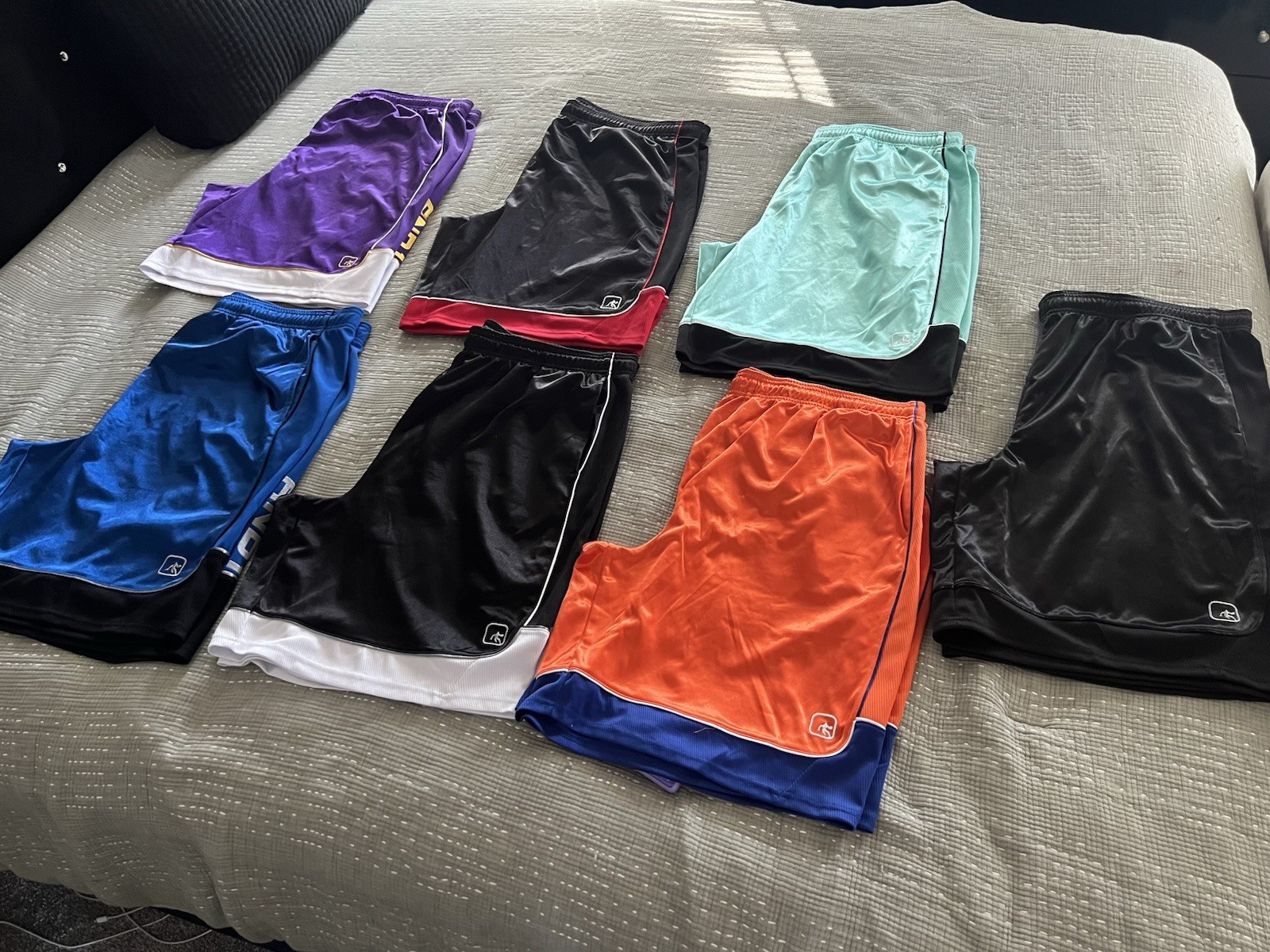Lot Of AND1 Basketball Shorts Size 3xl Men (7 Pairs Total)