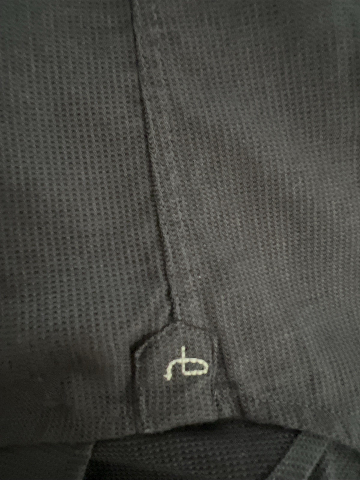 $200 NWT Rag & Bone Tomlin Stretch Dobby Button-Up Shirt in Dark Shadow LARGE