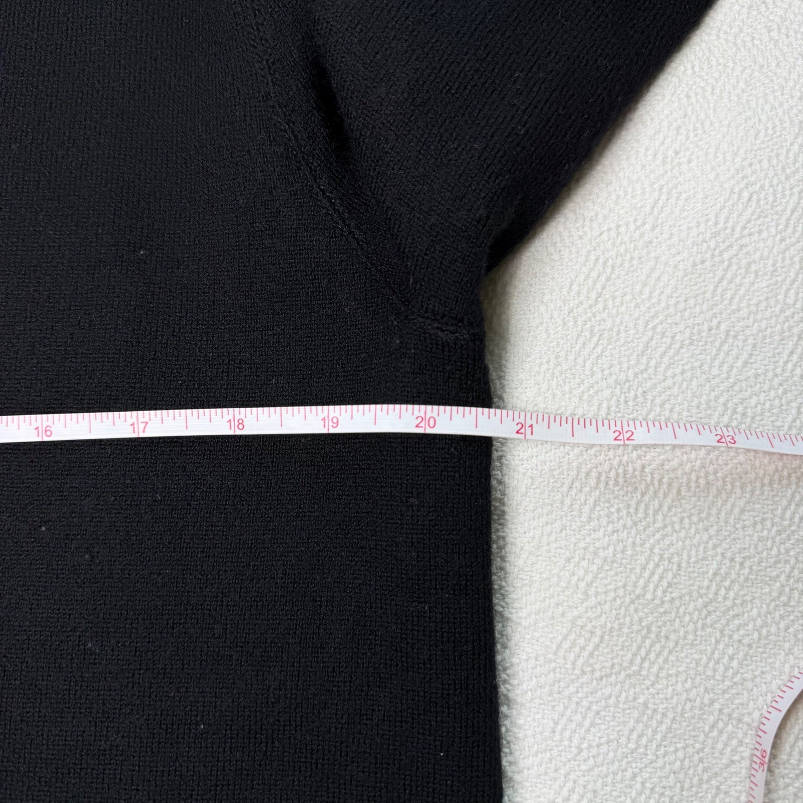 Banana Republic Mens Merino Wool Full Zip Sweater Black Blue Striped Neck Large