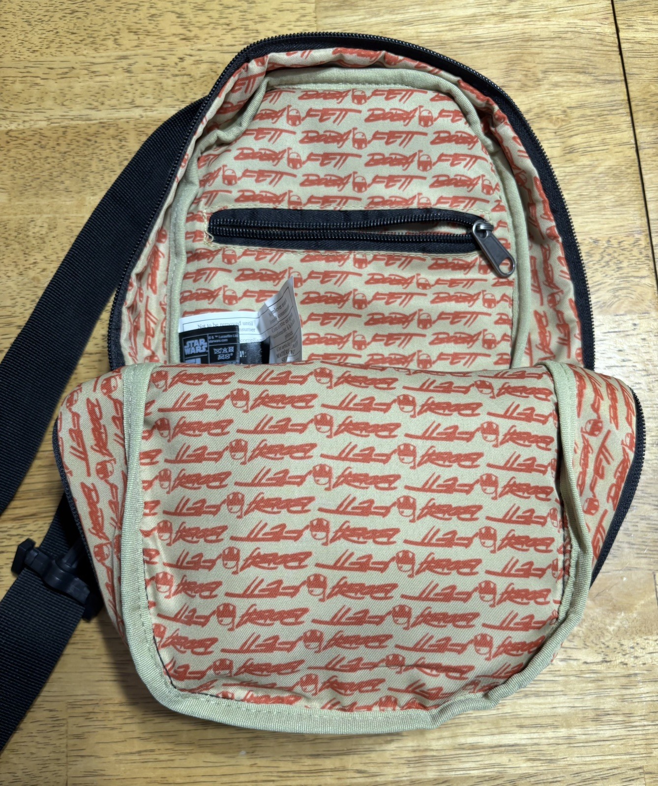 STAR WARS FUNKO POPS FUTURA LABORATORIES SLING BAG BOBA FETT BACKPACK