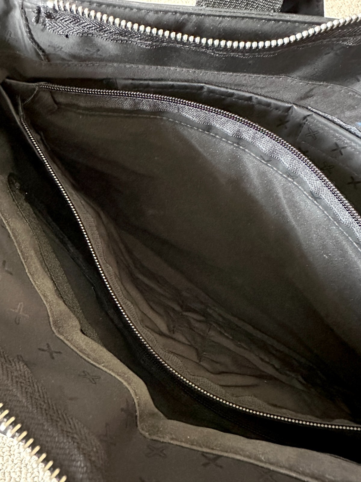 Porter Headporter Plus Pattern Tote Bag – Black Made in Japan Y2K