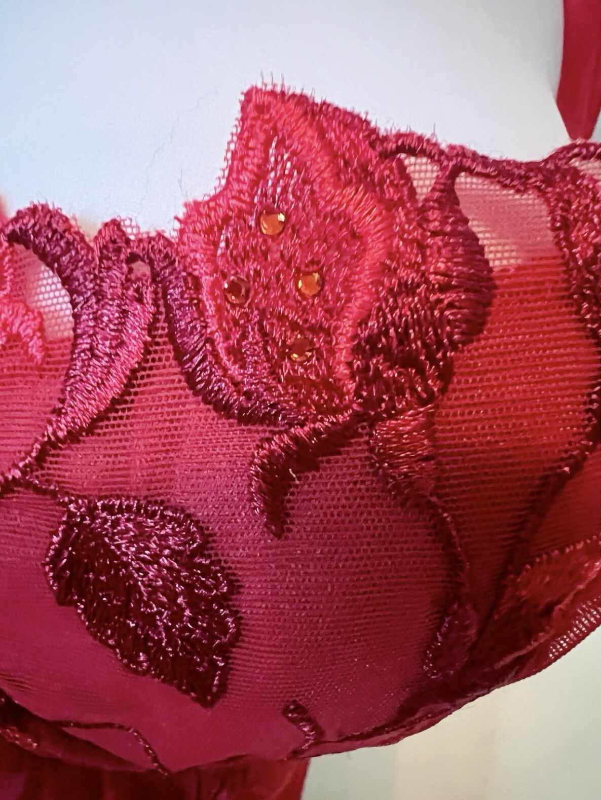 Vintage COSABELLA Italy RareY2K Black Mesh/Lace Bustier Removable Halter Strap M