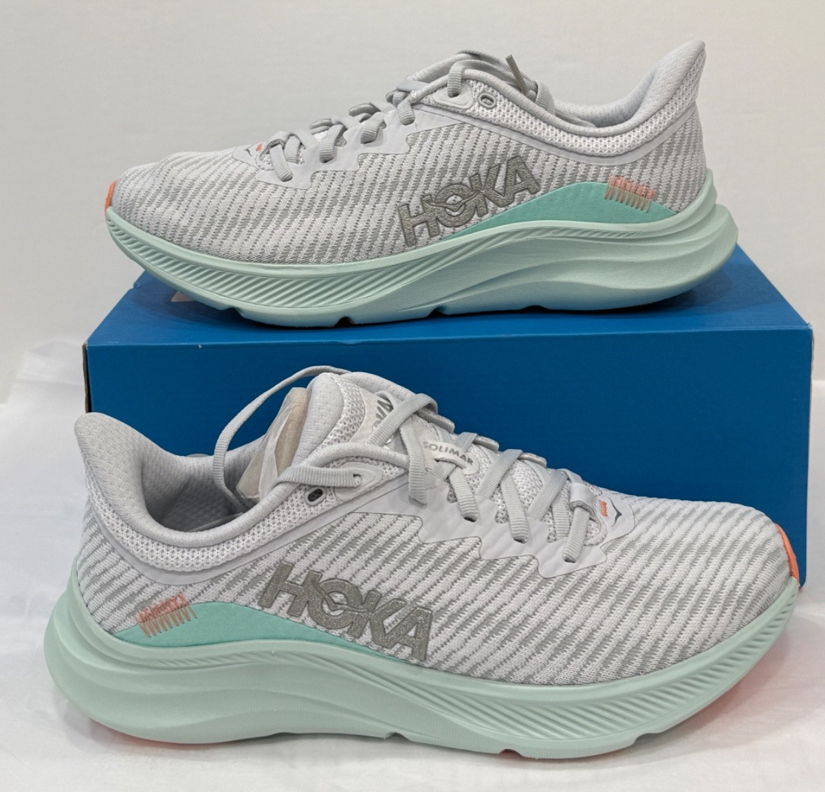 Hoka One One Solimar Women’s Stardust/Aqua Breeze 1123075 SQB