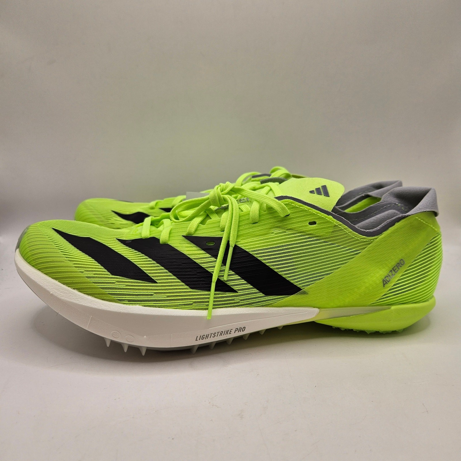 ADIDAS MEN’S 10 AMBITION LUCID LEMON RUNNING TRACK & FIELD IH5798 NWOB