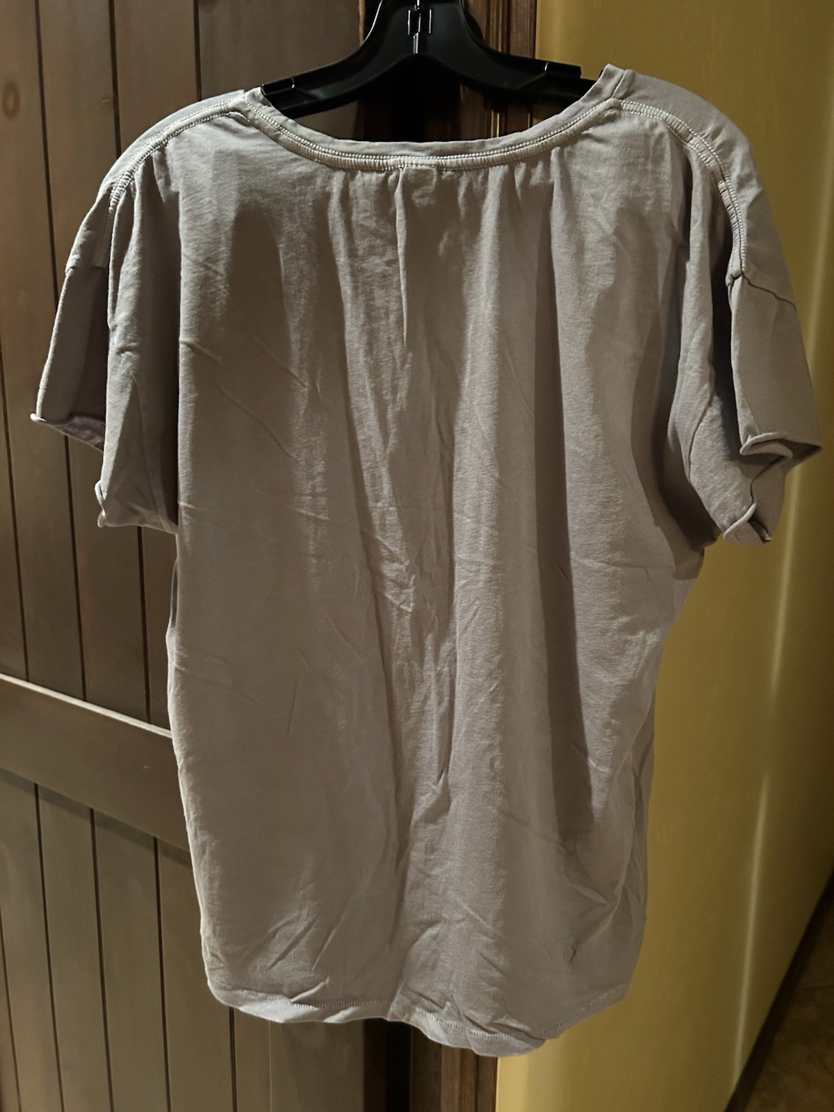 Gray Soft 100% Soft Cotton Tee with Desert Vibes Graphics by Alternative- XL