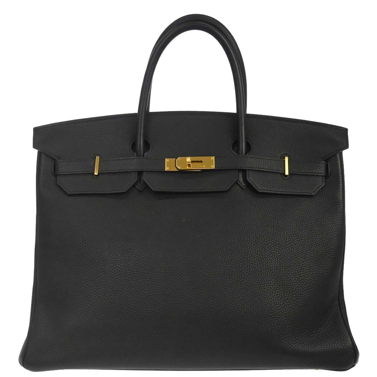 Hermes Black Togo Birkin 40 Handbag 30.Z□C 187160