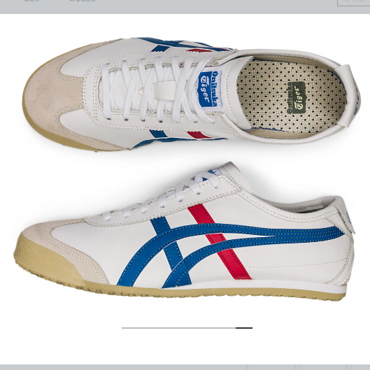 Onitsuka Tiger Mexico 66 White Blue 1183C102 200 From JAPAN N