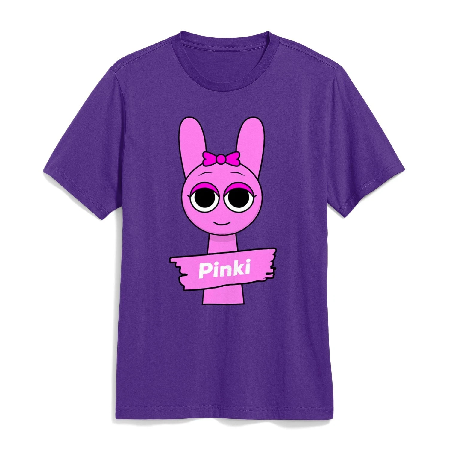 Sprunki Pinki Pink Kids T-Shirt Sprunki Kids Shirt Pinki Sprunki Youth Kids Tee