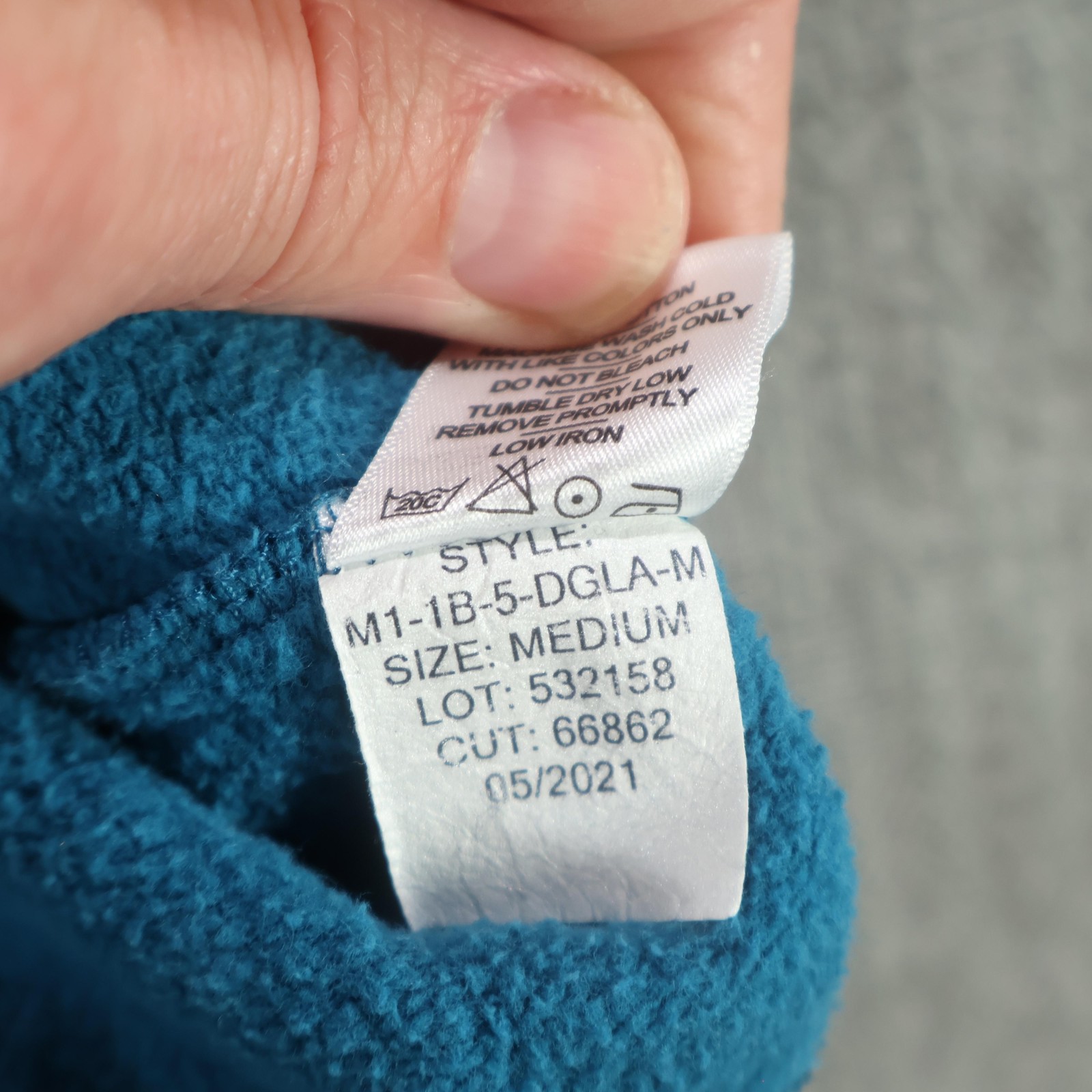 American Giant Sweatshirt Mens Medium Blue Crewneck Pullover Made In USA Hipster