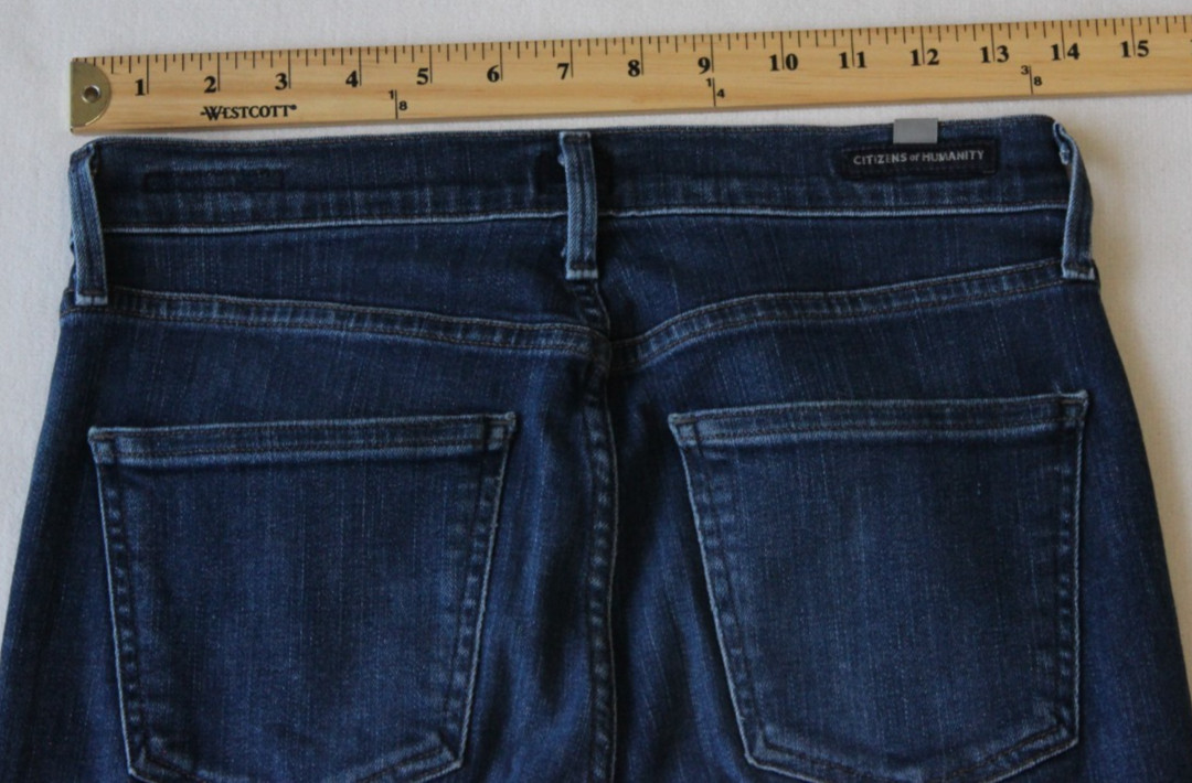 Citizens of Humanity Rocket Crop Jeans Women’s Size 26 Blue High Rise Skinny USA